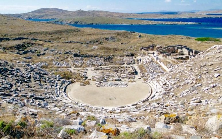 L'île de Délos, Mykonos