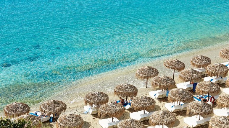 Psarou Beach, Mykonos